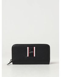 Christian Louboutin - Fav Wallet In Grained Leather - Lyst