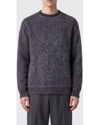 Avant Toi - Slim Fit Merino Wool And Alpaca Crewneck Jumper - Lyst