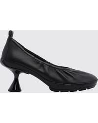 Camper - Right Left Calf Leather Pumps With Mid Spool Heel - Lyst