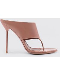 Paris Texas - Leather Thong Mules Lidia - Lyst