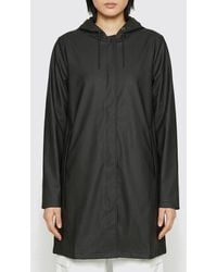 Rains - Hooded Waterproof Polyester Raincoat - Lyst