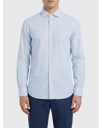 Aspesi - Classic Striped Cotton Shirt - Lyst