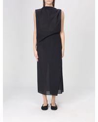 Jacquemus - The Drap Asymmetric Midi Dress - Lyst