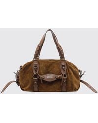Isabel Marant - Large Tilpa Leather And Suede Shoulder Bag With Removable Strap - Lyst