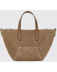 Brunello Cucinelli - Bc Duo Suede Tote Bag - Lyst
