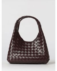 Bottega Veneta - Campana Small Woven Leather Bag - Lyst