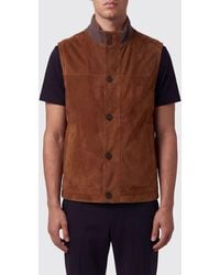 Brioni - Suede Leather Vest - Lyst