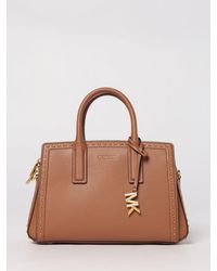 Michael Kors - Laila Grained Bag With Micro Studs - Lyst
