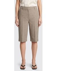 Loulou de Saison - Wool And Silk Shorts - Lyst