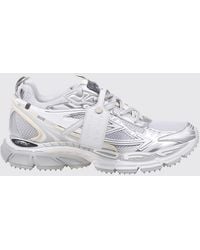 Off-White c/o Virgil Abloh - Bicolour Be Right Back Mesh Trainers With A Notched Sole - Lyst