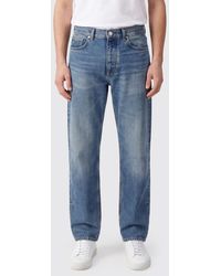 sunflower - Mid-Rise Straight-Leg Jeans - Lyst