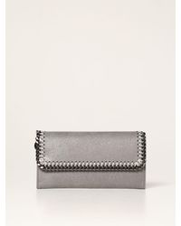 Stella McCartney Falabella Wallet With Chain - Grey