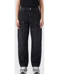 Carhartt - Brandon Wide-Leg Denim Jeans - Lyst