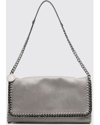 Stella McCartney - Falabella Alter Mat Shoulder Bag With Chain Trim - Lyst
