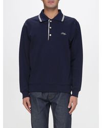 Drole de Monsieur - Cotton Polo Shirt With Logo - Lyst