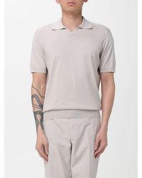 Brunello Cucinelli - Cotton Knit Polo Shirt - Lyst