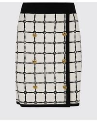 Elisabetta Franchi - Jacquard Skirt - Lyst
