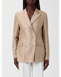Tagliatore - Cotton Double-Breasted Blazer - Lyst