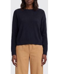 Herno - Long-Sleeved Lyocell Crewneck Jumper With Decorative Buttons - Lyst