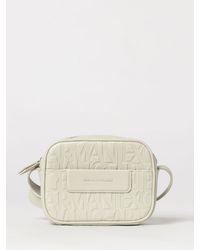 ARMANI EXCHANGE - Grained Synthetic Leather Bag With Embossed Logo - Lyst