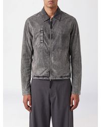 Thom Krom - Slim-Fit Cotton Denim Shirt Jacket With Zip - Lyst