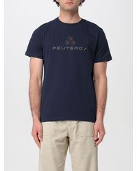 Peuterey - T-shirt in cotone con logo - Lyst