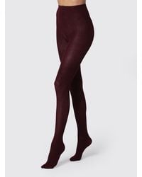 Max Mara - Rib-Knitted Pure Cashmere Tights With Elasticated Waist - Lyst