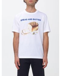 Paul Smith - Graphic Print Organic Cotton T-Shirt With Contrast Logo - Lyst