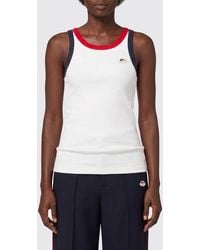 Fiorucci - Stretch Cotton Basic Tank Top - Lyst