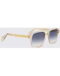 Cutler and Gross - Cutler &Amp Gross Aviator Acetate Sunglasses With Gradient Lenses - Lyst