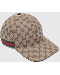 Gucci - Gg Cotton Blend Baseball Hat - Lyst