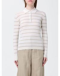 Max Mara - Cashmere And Silk Polo Shirt - Lyst