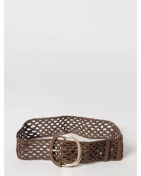 Twinset - Crochet Raffia Belt - Lyst