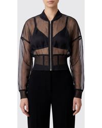 Rick Owens - Transparent Nylon Bomber Jacket - Lyst