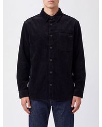 A.P.C. - Short Corduroy Shirt Jacket With Patch Pockets - Lyst