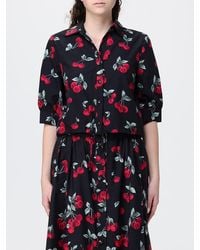 Twinset - Printed Cotton Shirt - Lyst