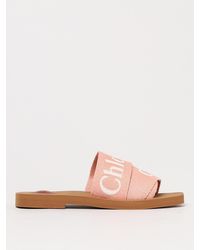 Chloé - Woody Pantoletten - Lyst