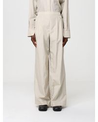 Max Mara - Crinkled Taffeta Trousers - Lyst