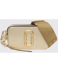 Marc Jacobs - The Snapshot Saffiano Leather Crossbody Bag With Logo - Lyst