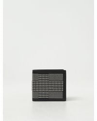 Alexander McQueen - Leather Wallet With All-over Studs - Lyst