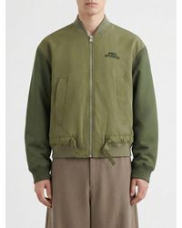 Axel Arigato - Polyester Bomber Jacket With Logo - Lyst