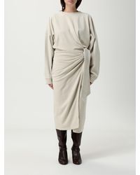 Isabel Marant - Sweatshirt-Kleid Aus Baumwoll-Jersey - Lyst