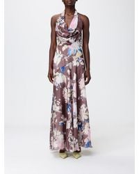 Hanita - Floral Polyester Dress - Lyst