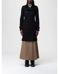 Burberry - Sobretodo Mujer - Lyst