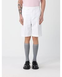 Thom Browne - Cotton Blend Chino Shorts - Lyst