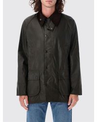 Barbour - Bedale Relaxed Fit Waxed Cotton Jacket With Velvet Collar - Lyst