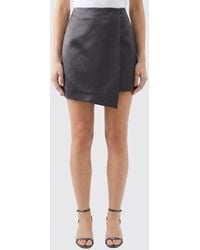 By Malene Birger - Cotton Blend Mini Skirt - Lyst