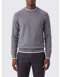 Eleventy - Long-Sleeved Crewneck Jumper - Lyst
