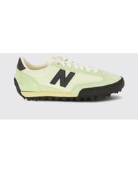 New Balance - Gator Run Leather And Mesh Low-Top Sneakers With Logo - Lyst