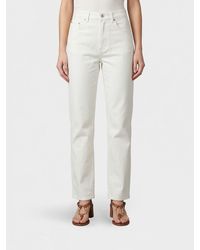 Victoria Beckham - Mid-Rise Straight-Leg Jeans - Lyst